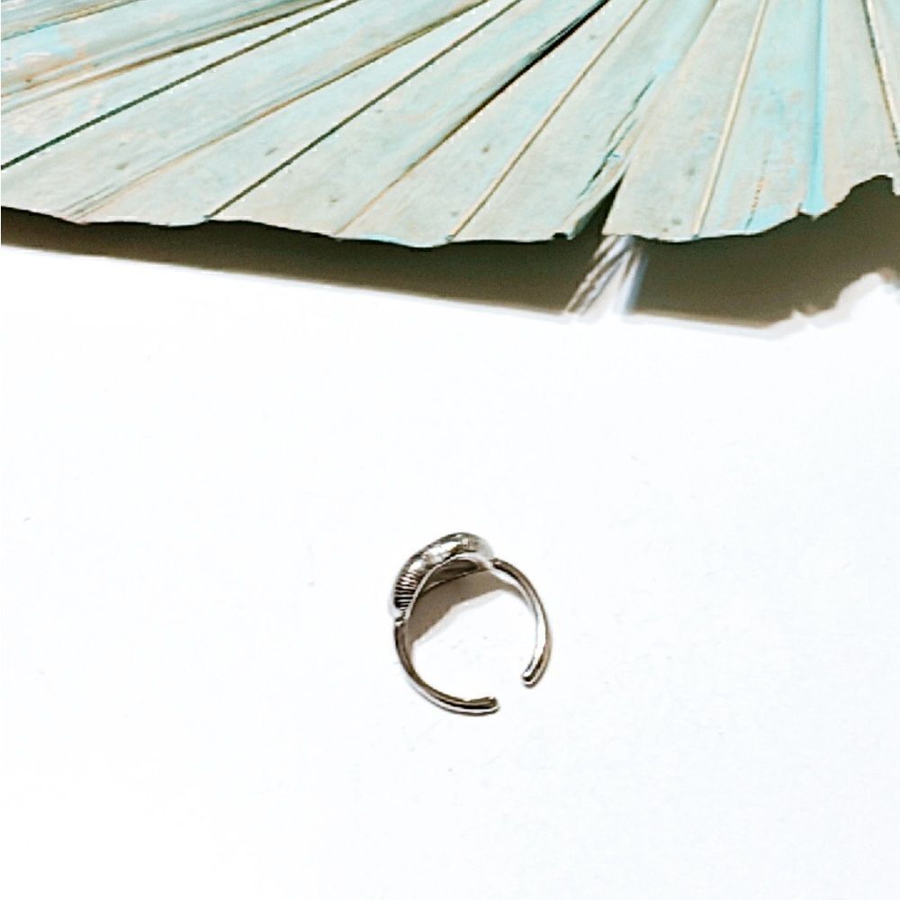 Silver lips ring M365 - Picture 5 of 5